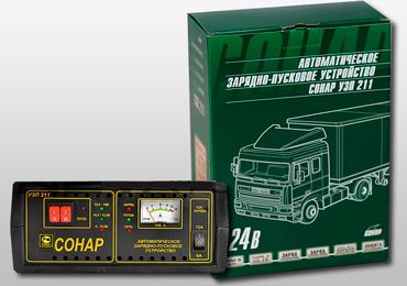 Зарядно-пусковое устройство СОНАР УЗП 211 (автономное 24V, пусковой 100А)