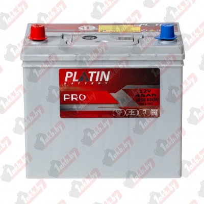 PLATIN ASIA PRO (45 A/h), 400A L+ т.кл.