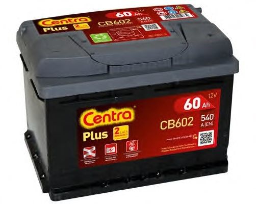 Centra Plus CB602 (60A/h), 540A R+