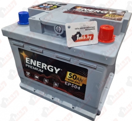 Energy Premium EP504 (50 A/h), 450A R+ низ.