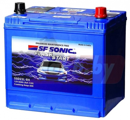 SF SONIC ASIA  (60 A/h), 600A R+ (Exide)