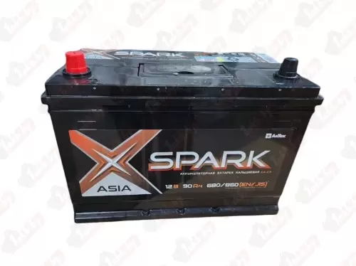 Spark JIS (90 A/h), 680A L+