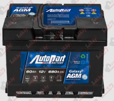 Autopart AGM Galaxy (60 A/h) 680A R+