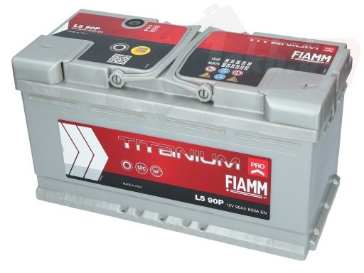 FIAMM TITANIUM PRO 7905159 (90 А/h), 800A R+