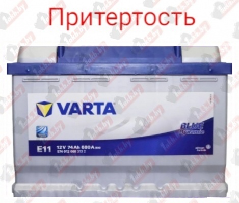 Varta Blue Dynamic E11 (74 А/h), 680А R+ (уценка)