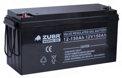 Zubr marine GEL (150 A/h) 12V