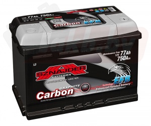 Sznajder Carbon EFB (77 A/h), 750A R+