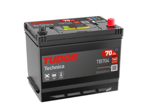 Tudor Technica TB704 (70 А/ч), 540A R+