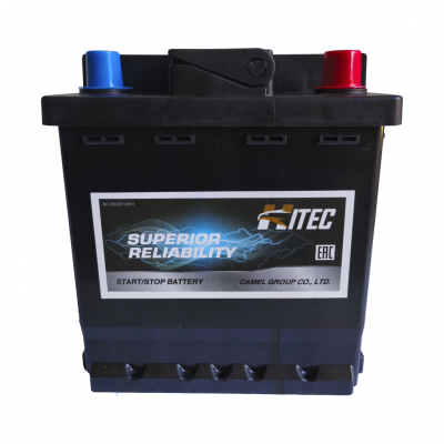 HITEC AGM 40Ah (420А) Обратная полярность, корпус L0 (175×175×190) для мототехники и спецтранспорта