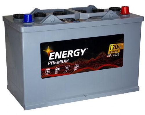 Energy Premium EP12022 (120 A/h), 850A R+ IVECO