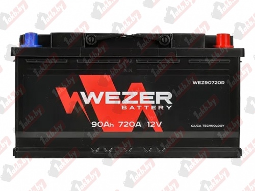 WEZER (90 A/h), 720A R+ (WEZ90720R)