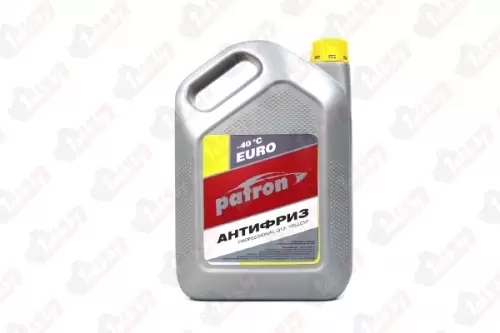 PATRON PCF5010 Антифриз 10кг (8.9л) - желтый готовый, PATRON YELLOW G12+, TL 774-D/F, G012A8FA1, DAF 325.2/325.3/326.0/326.3, PSA B715110, RENAULT 41-01-001/- T Type D