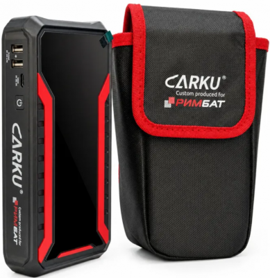 CARKU JS-510 (12В, 1200А) Старт-джампер 24000 мАч с функцией Power Bank и LED-фонарем CARKU JS-510 (12В, 1200А) Старт-джампер 24000 мАч с функцией Power Bank и LED-фонарем
