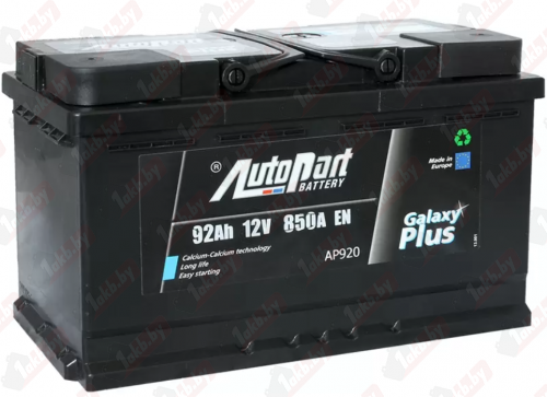 Autopart Galaxy Plus AP921 (92 A/h), 850A L+