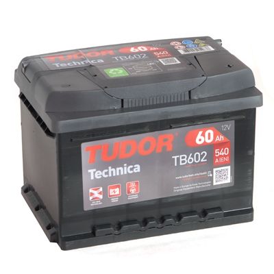 Tudor Technica TB602 (60 А/ч), 540A R+