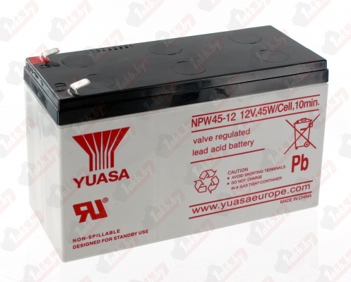 Аккумулятор для ИБП YUASA NPW45-12 12V 9Ah