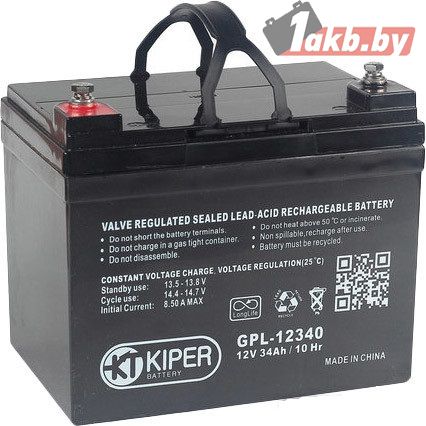 Аккумулятор для ИБП Kiper (12 V/34 A/h)