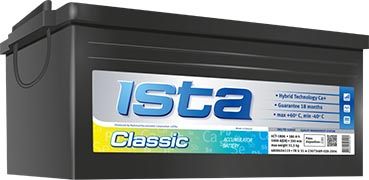 ISTA CLASSIC 6СТ-140 А1 (140 А/ч), 850А