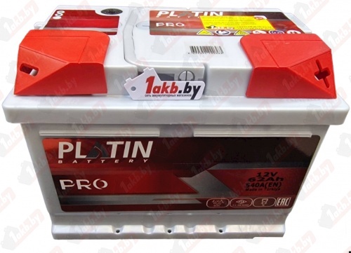 PLATIN PRO (62 A/h), 540A R+ низ.