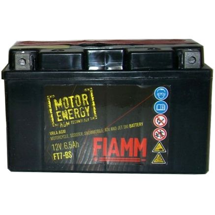 Fiamm FT7-BS (6,5 A/h), 75A L+ 7904480