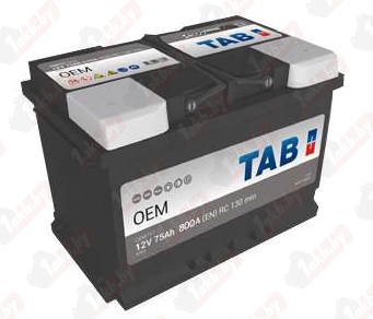 TAB OEM (75 A/h), 800A R+