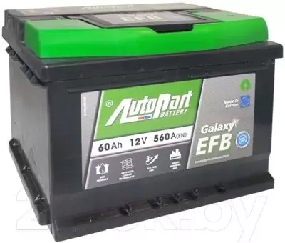 Autopart Galaxy EFB (60 A/h), 560A R+