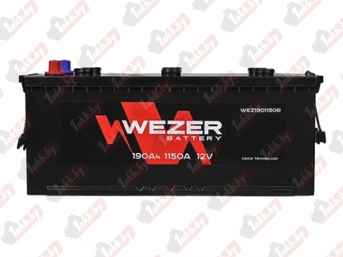 WEZER (190 A/h), 1150A R+ (WEZ1901150R)