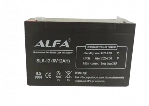 ALFA (12 A/h), F2 6V