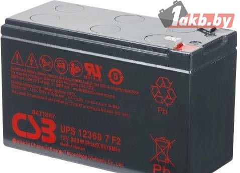 Аккумулятор для ИБП CSB UPS123607 F2 (12V/7.5 A/h)