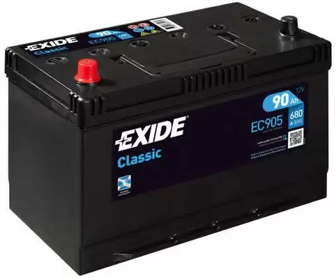 Аккумулятор Exide Classic EC905 (90 A/h), 680A L+