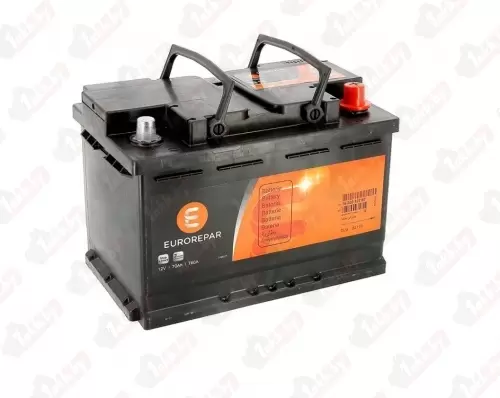 Аккумулятор EUROREPAR AGM STOP & START (70 A/h) 760A R+