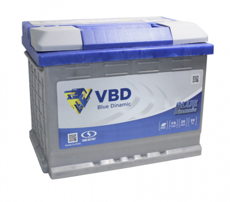 VBD (60 A/h), 640A R+
