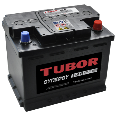 TUBOR SYNERGY (63 A/h), 610A R+