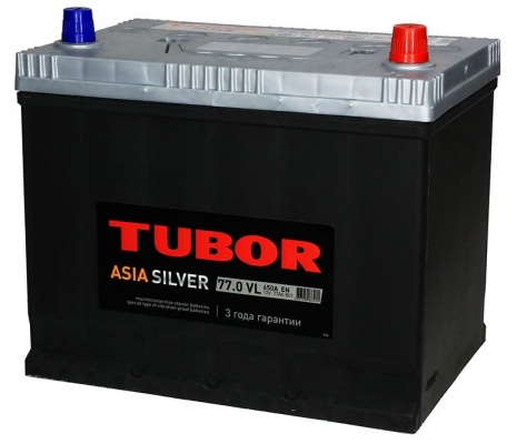 TUBOR ASIA SILVER (77 A/h), 650A R+