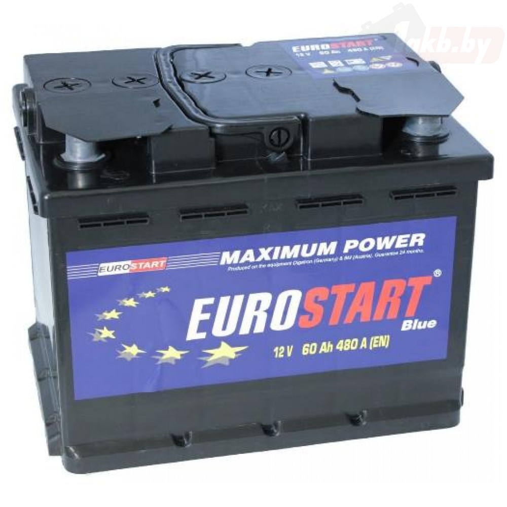 Eurostart Blue (55 A/h), 430А R+ - фото 1