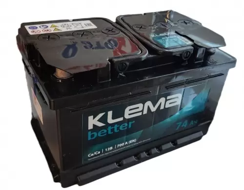 Klema Better 6CТ-74A (74 A/h), 700A R+