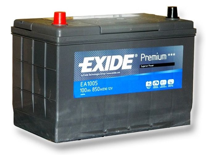 Exide Premium EA1005 (100 A/h), 850A L+