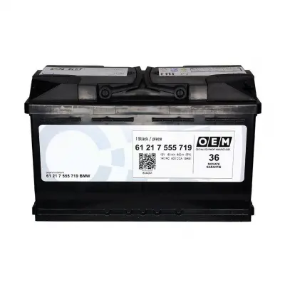 OEM AGM (80 A/h), 800A R+