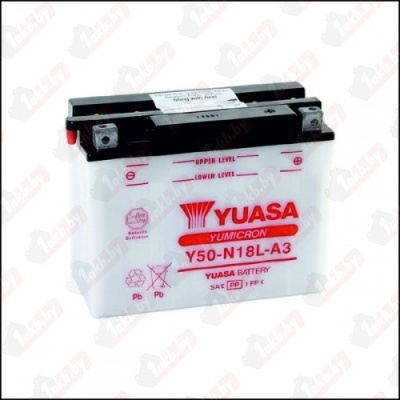 Yuasa Y50-N18L-A3 (20 A/h), R+