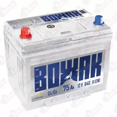 Аккумулятор Вожак 6СТ-75 (75 A/h), 650 R+