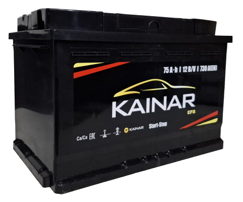 Аккумулятор KAINAR EFB (75 A/h), 730A R+ Аккумулятор KAINAR EFB (75 A/h), 730A R+