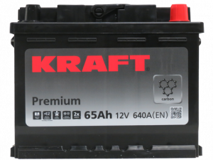 KRAFT Premium (65 A/h), 640A R+