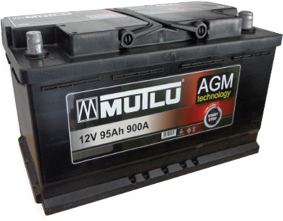 Mutlu AGM (95 A/h), 900A R+