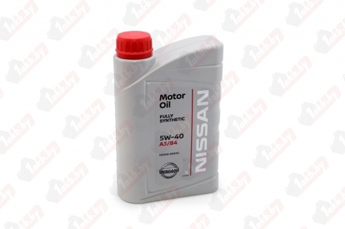 NISSAN KE90090032R моторное синтетическое 1л - 5W40 MOTOR OIL FS A3/B4