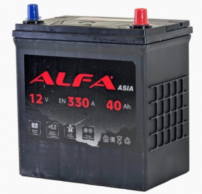 ALFA Asia (40 A/h), 330A R+