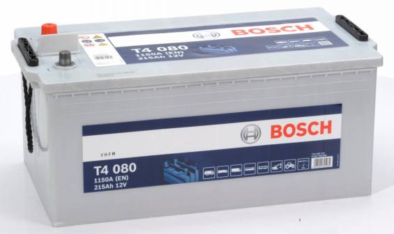 Bosch T4 080 (215 А/h), 1150A L+ (715 400 115)