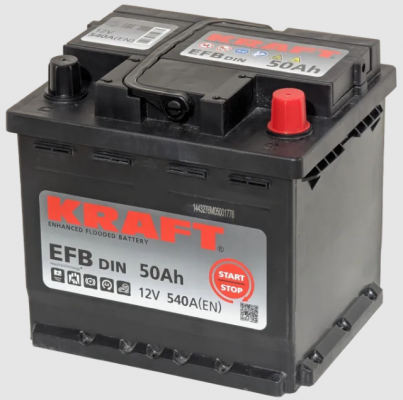 Kraft EFB (50 A/h), 540A