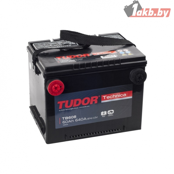 Tudor Technica TB608 (60 А/ч), 640A L+