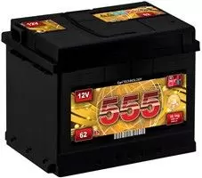 555 (50 A/h), 390A R+