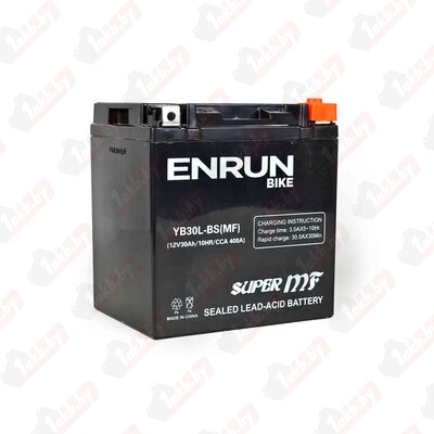 ENRUN AGM YB30L-BS (30 A/h), 400A R+